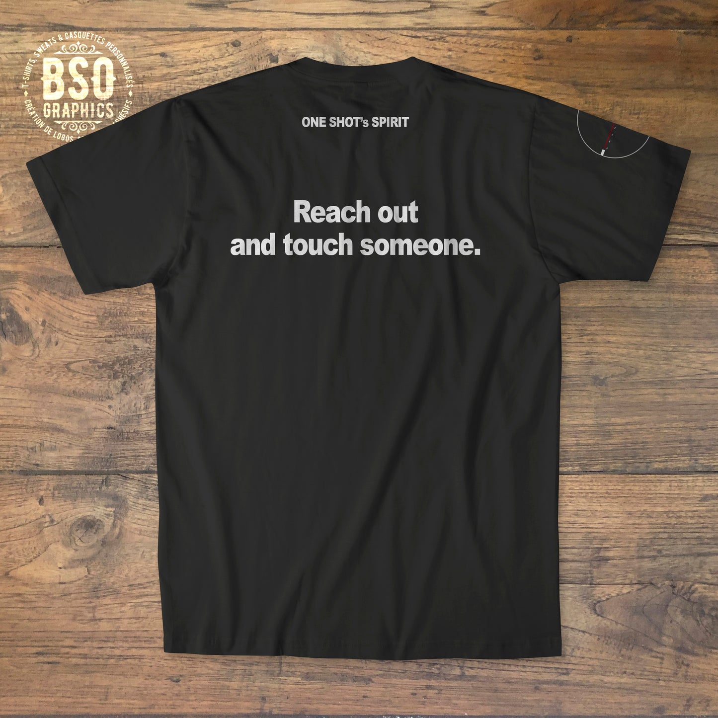 One Shot's Spirit "Touch" t-shirt