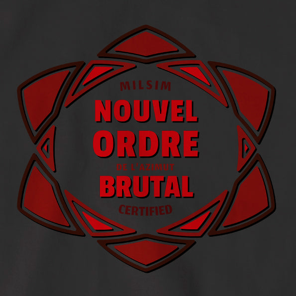 Tee-shirt MILSIM Certified "Azimut brutal"