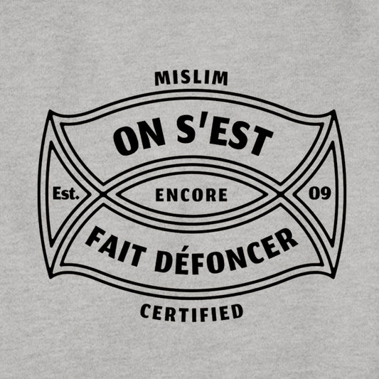 Tee-shirt Mi-SLIM Certified "On s'est fait..."