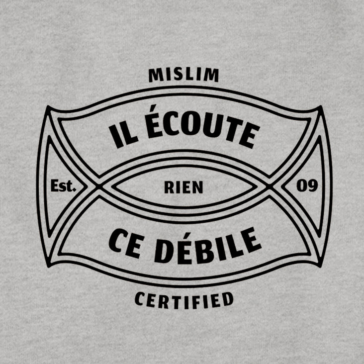 Mi-SLIM Certified t-shirt "He doesn't listen to anything..."