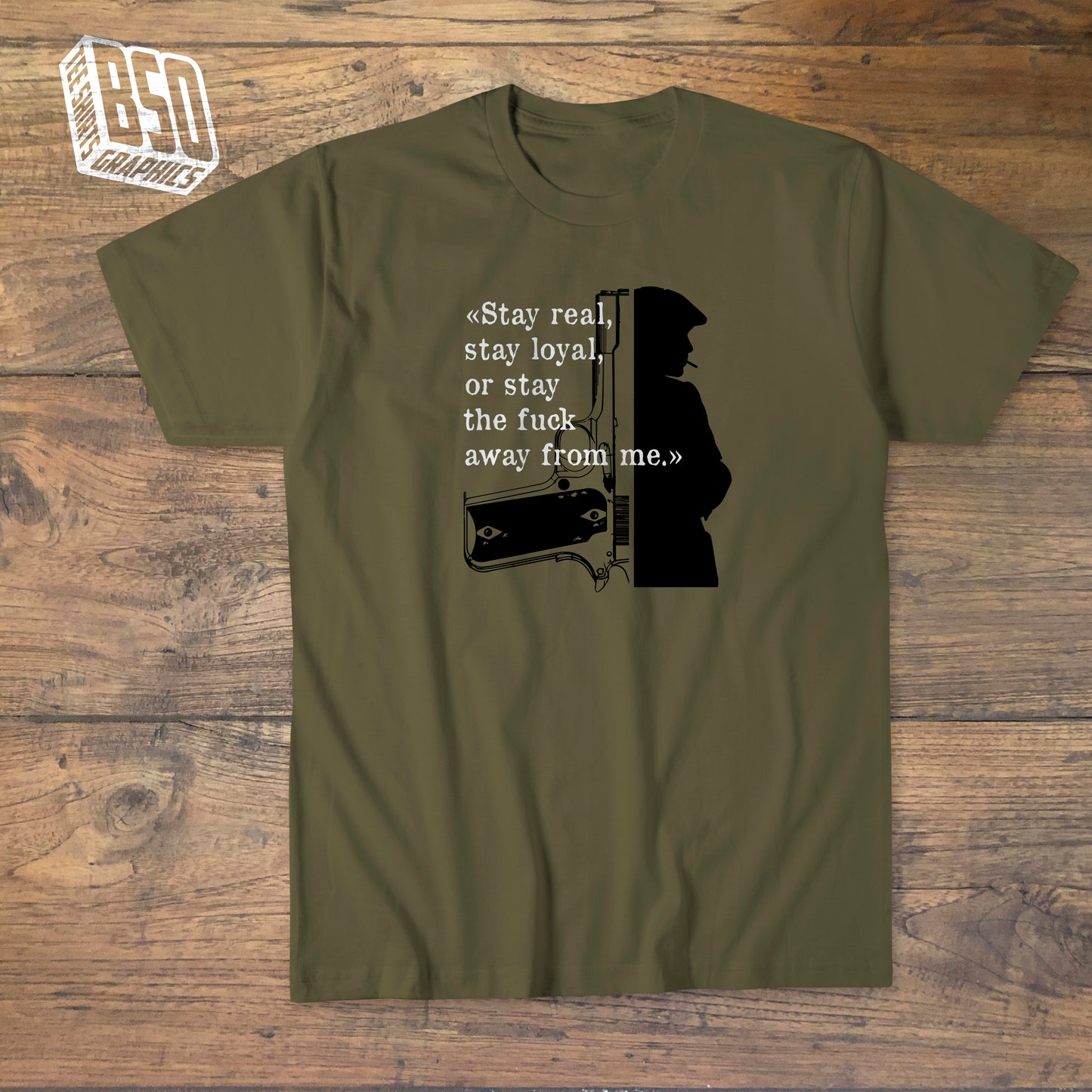 "Peaky Blinders - Stay real" t-shirt