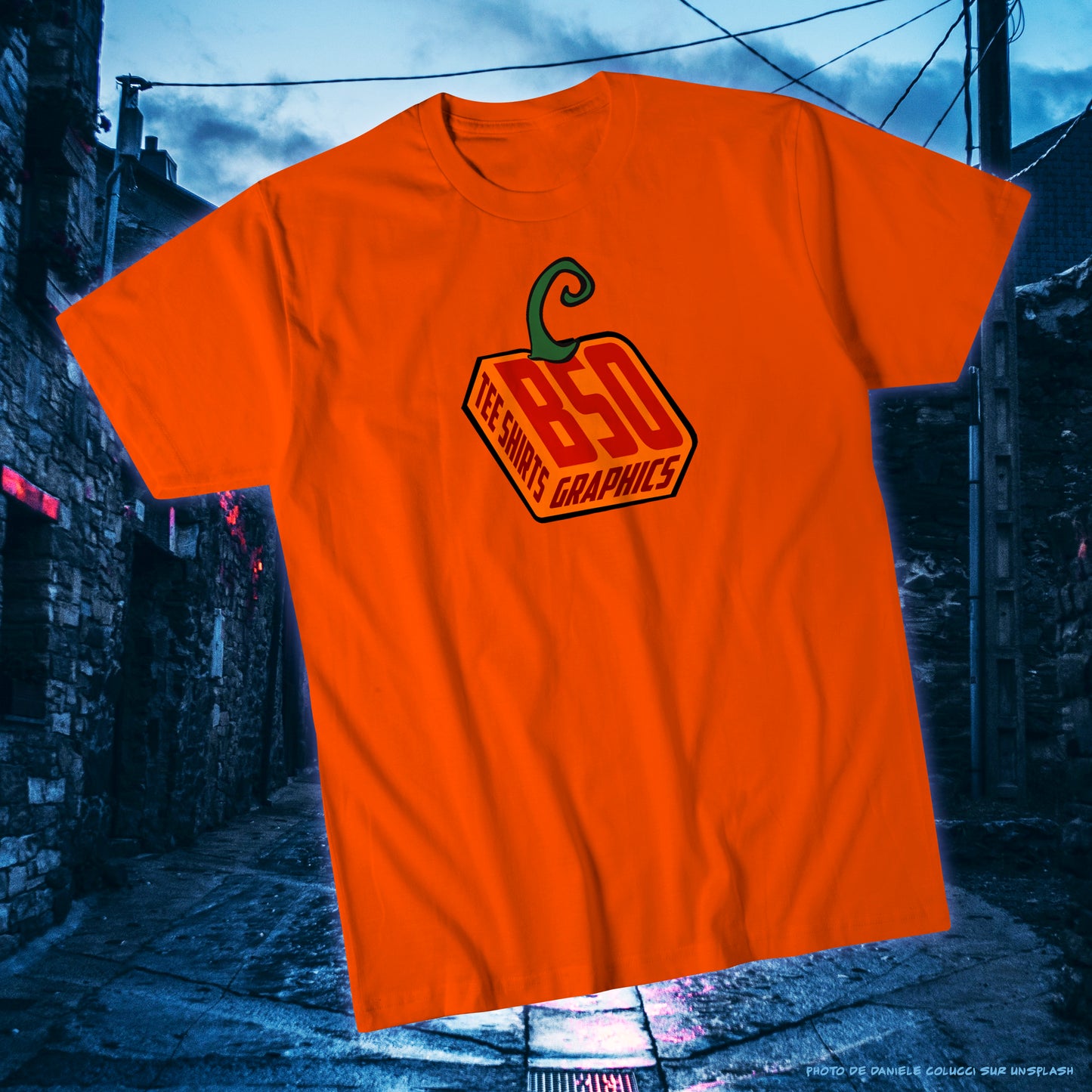 “BSO Graphics Pumpkin” t-shirt