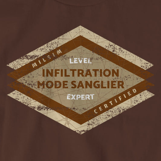 Tee-shirt MILSIM Certified "Mode sanglier"