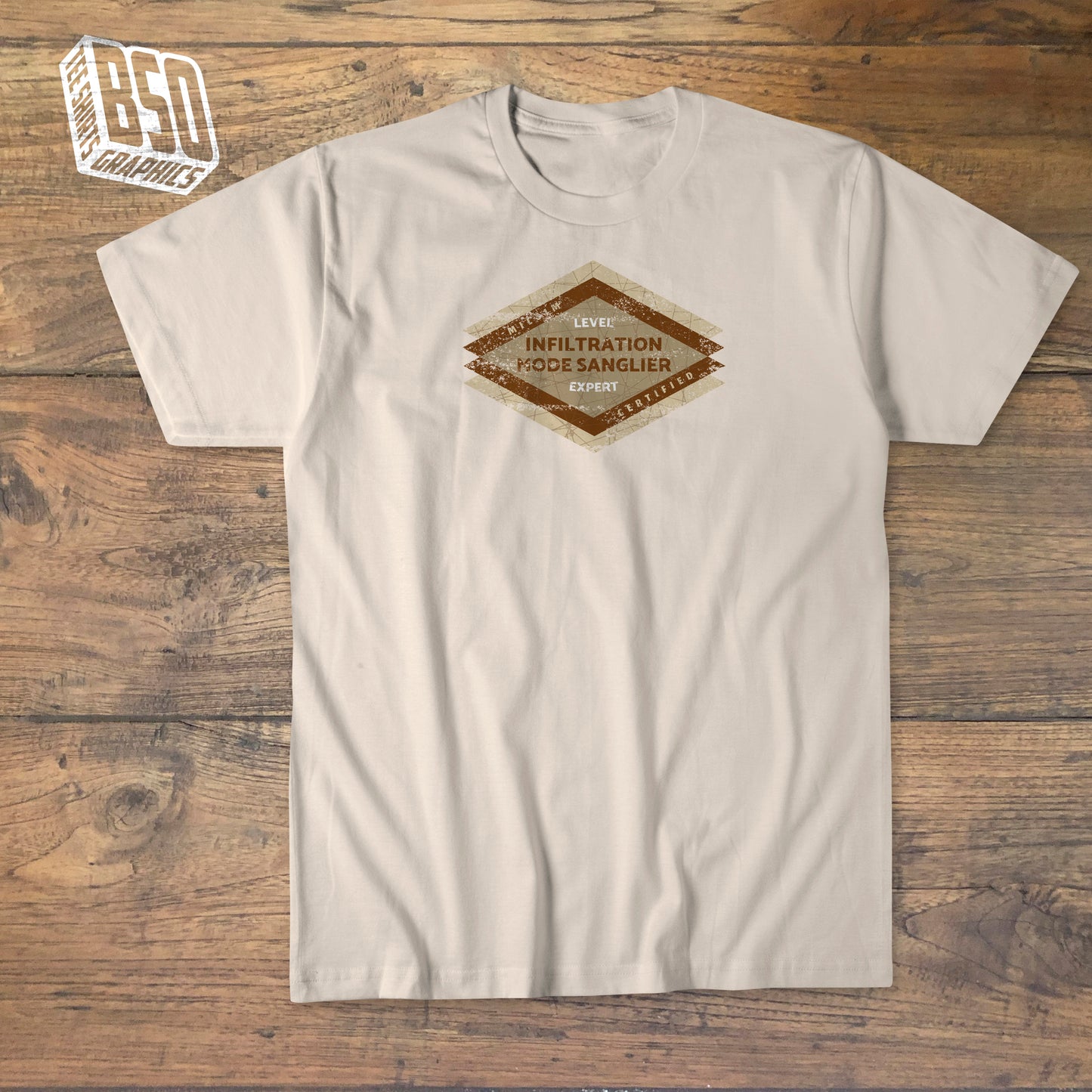 Tee-shirt MILSIM Certified "Mode sanglier"