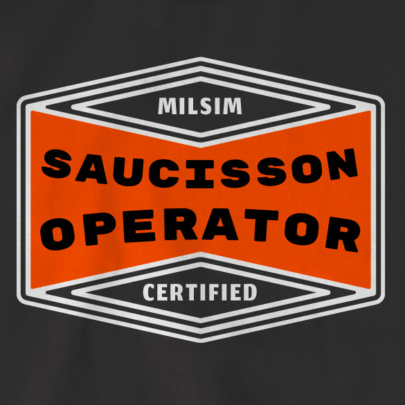 MILSIM Certified “Sausage Operator” t-shirt