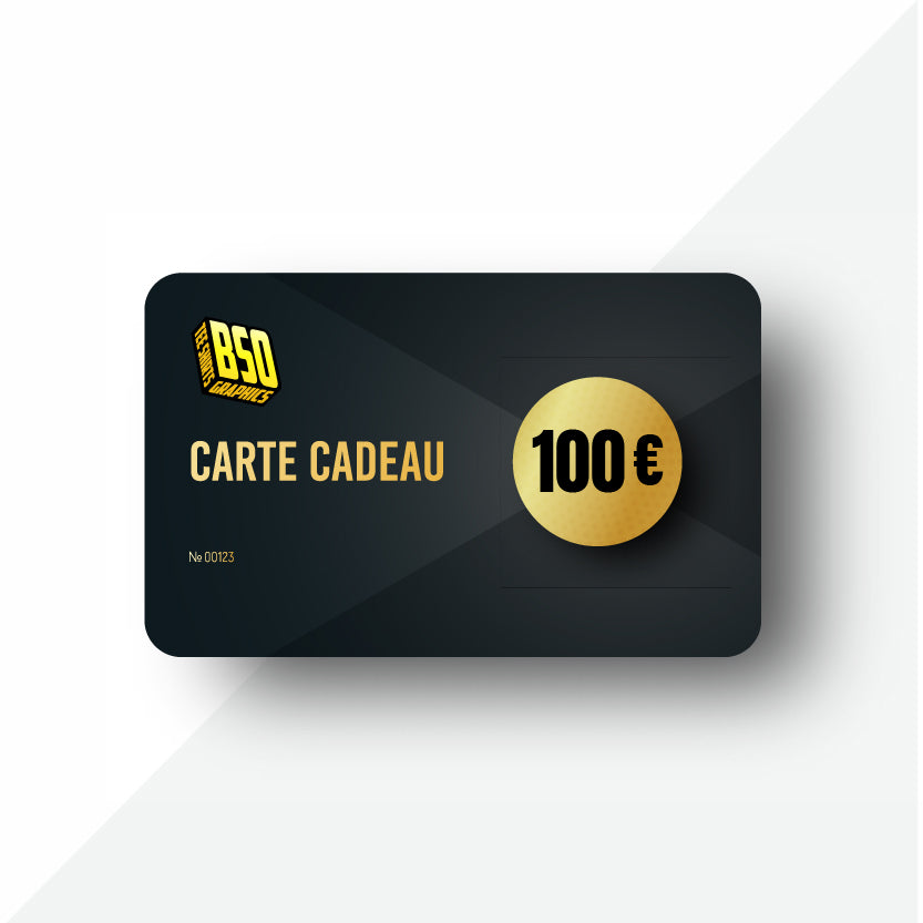 Carte cadeau BSO Graphics