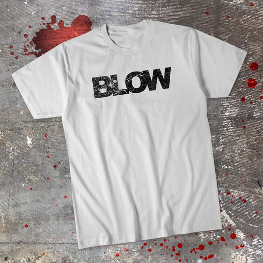 "Cracked Logo" – Tee-shirt BLOW (Style usé)
