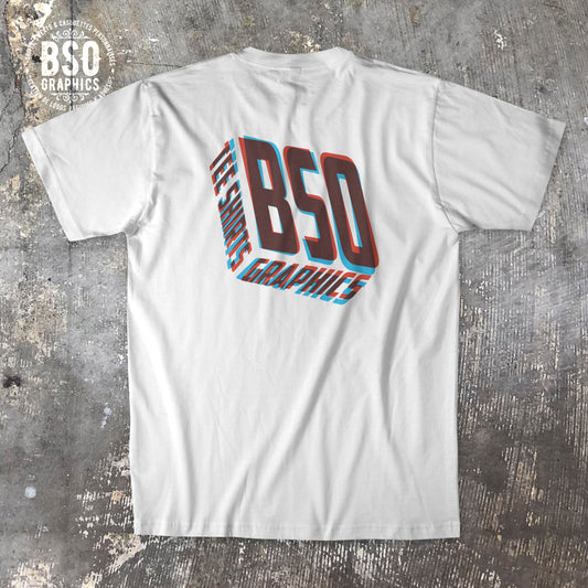 Tee-shirt BSO Graphics "Anaglyph 3D"
