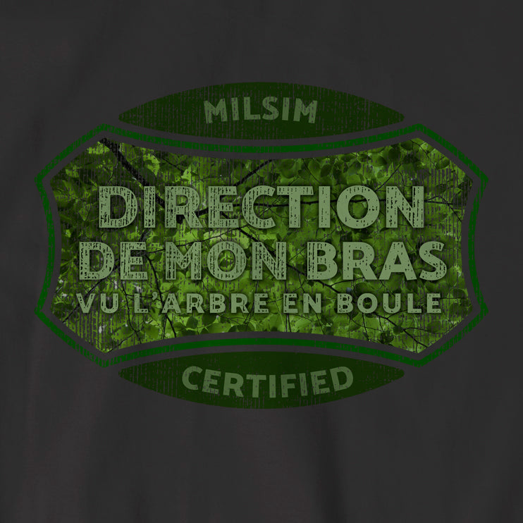 Tee-shirt MILSIM Certified "Arbre en boule"