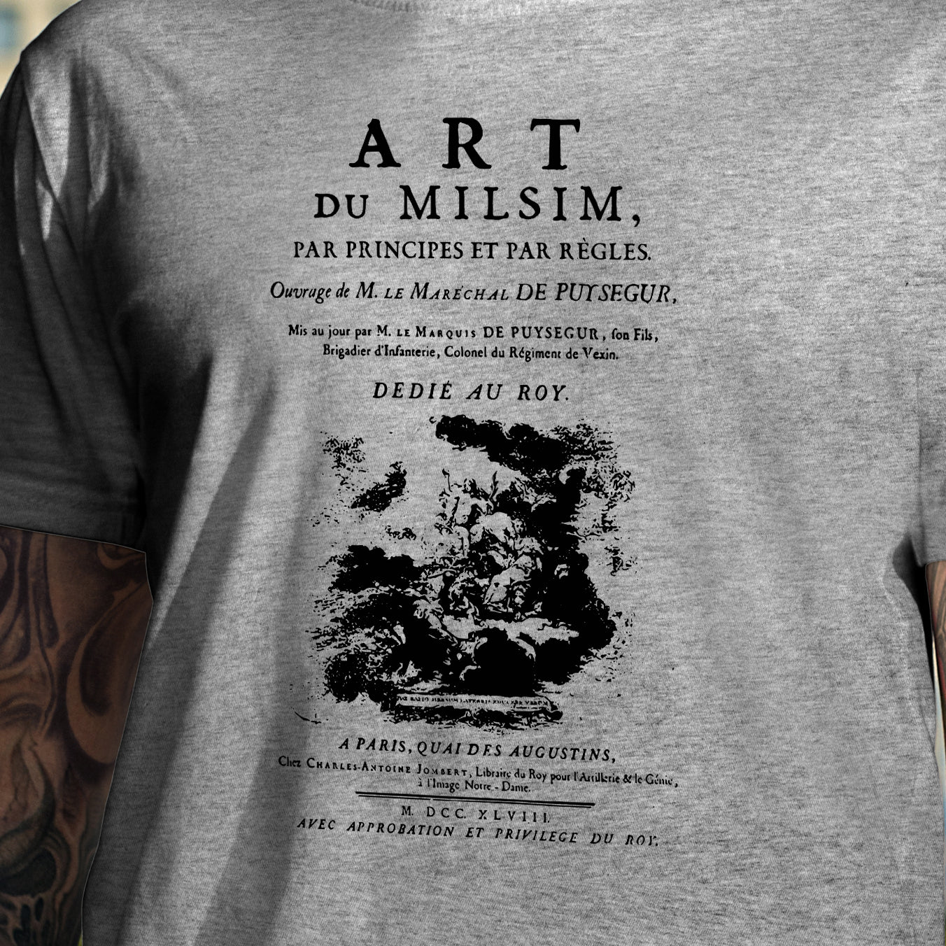 Tee-shirt "Art du Milsim"