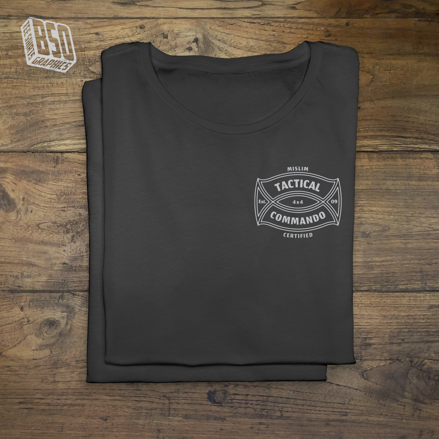 Tee-shirt Mi-SLIM Certified "Tactical 4x4"