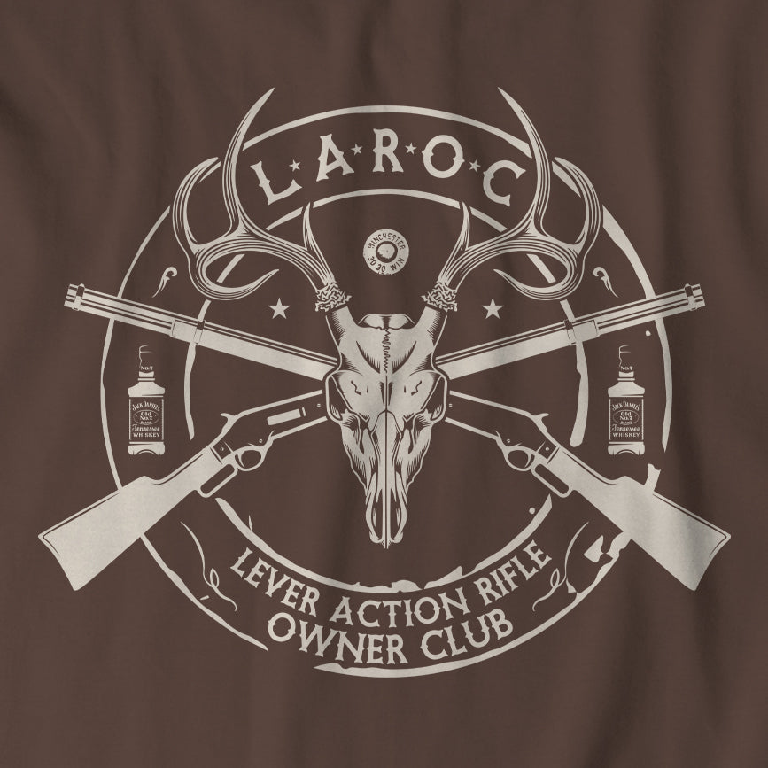 Tee-shirt officiel "Cerf" du “LEVER ACTION RIFLE OWNER CLUB (L.A.R.O.C.)”