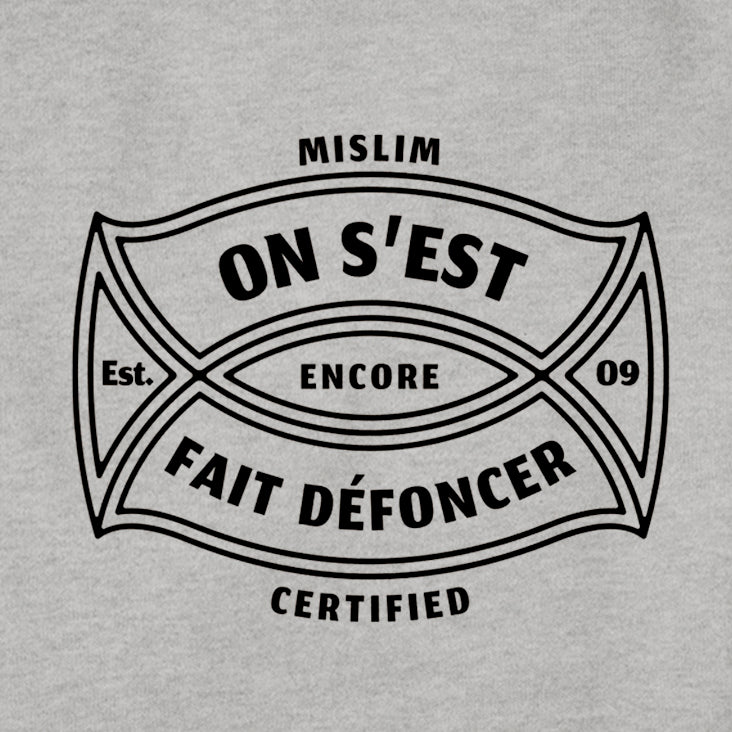 Tee-shirt Mi-SLIM Certified "On s'est fait..."