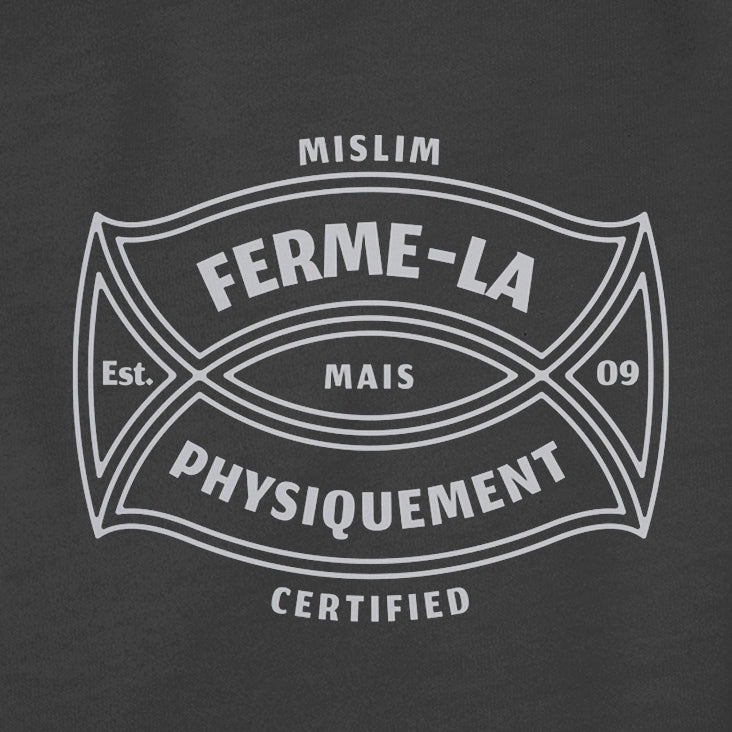 Tee-shirt Mi-SLIM Certified "Ferme-la..."