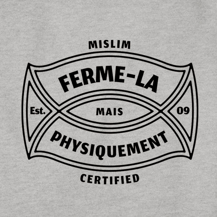 Tee-shirt Mi-SLIM Certified "Ferme-la..."