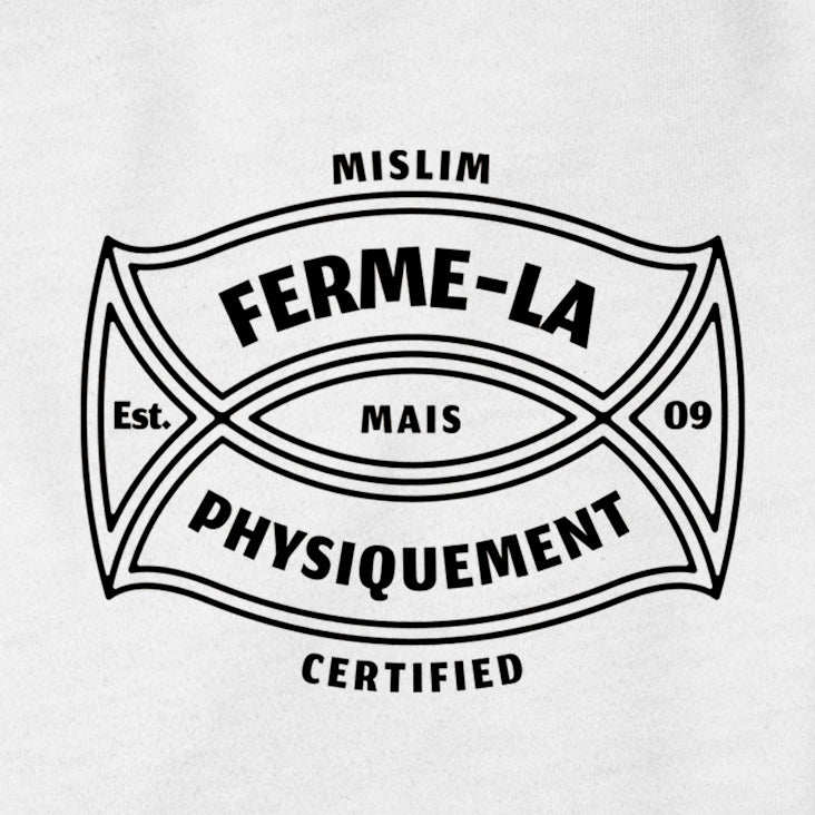 Tee-shirt Mi-SLIM Certified "Ferme-la..."