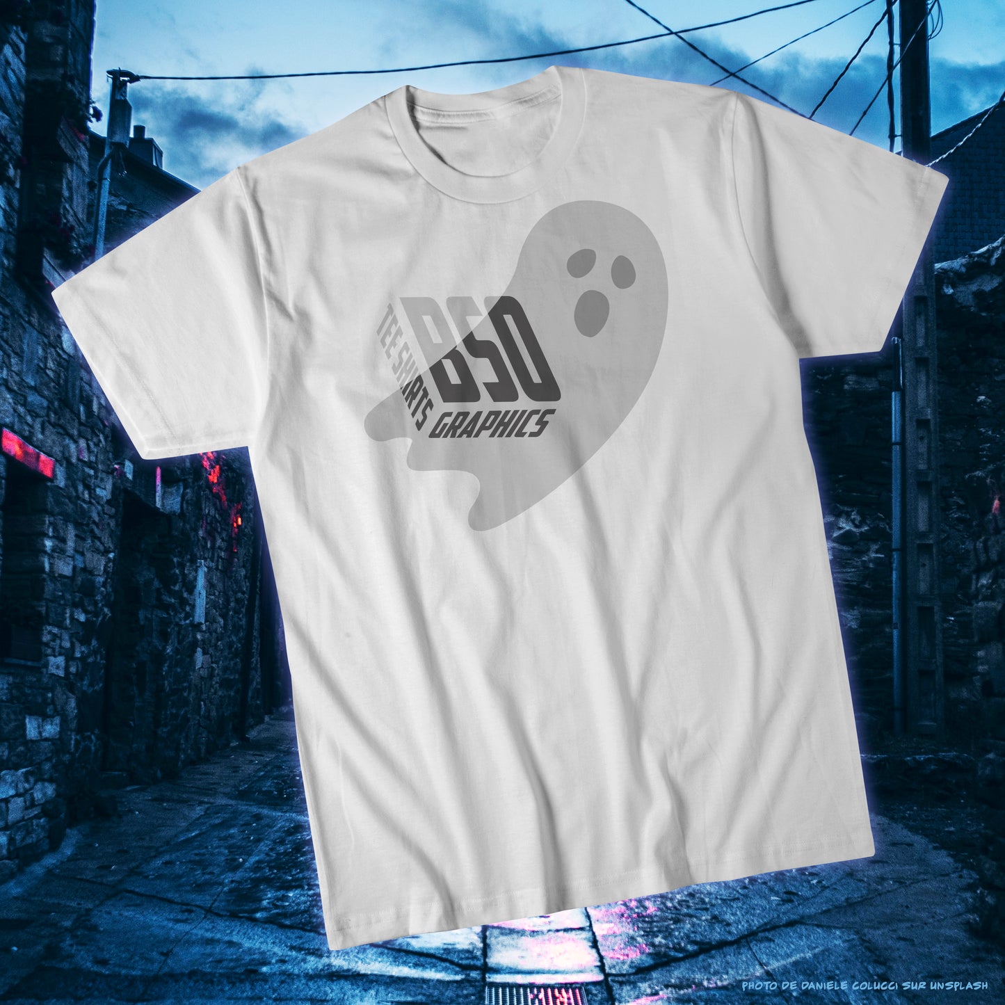 Tee-shirt "BSO Graphics Fantôme"