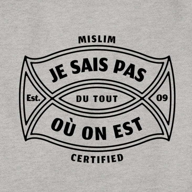 Tee-shirt Mi-SLIM Certified "Je sais pas..."