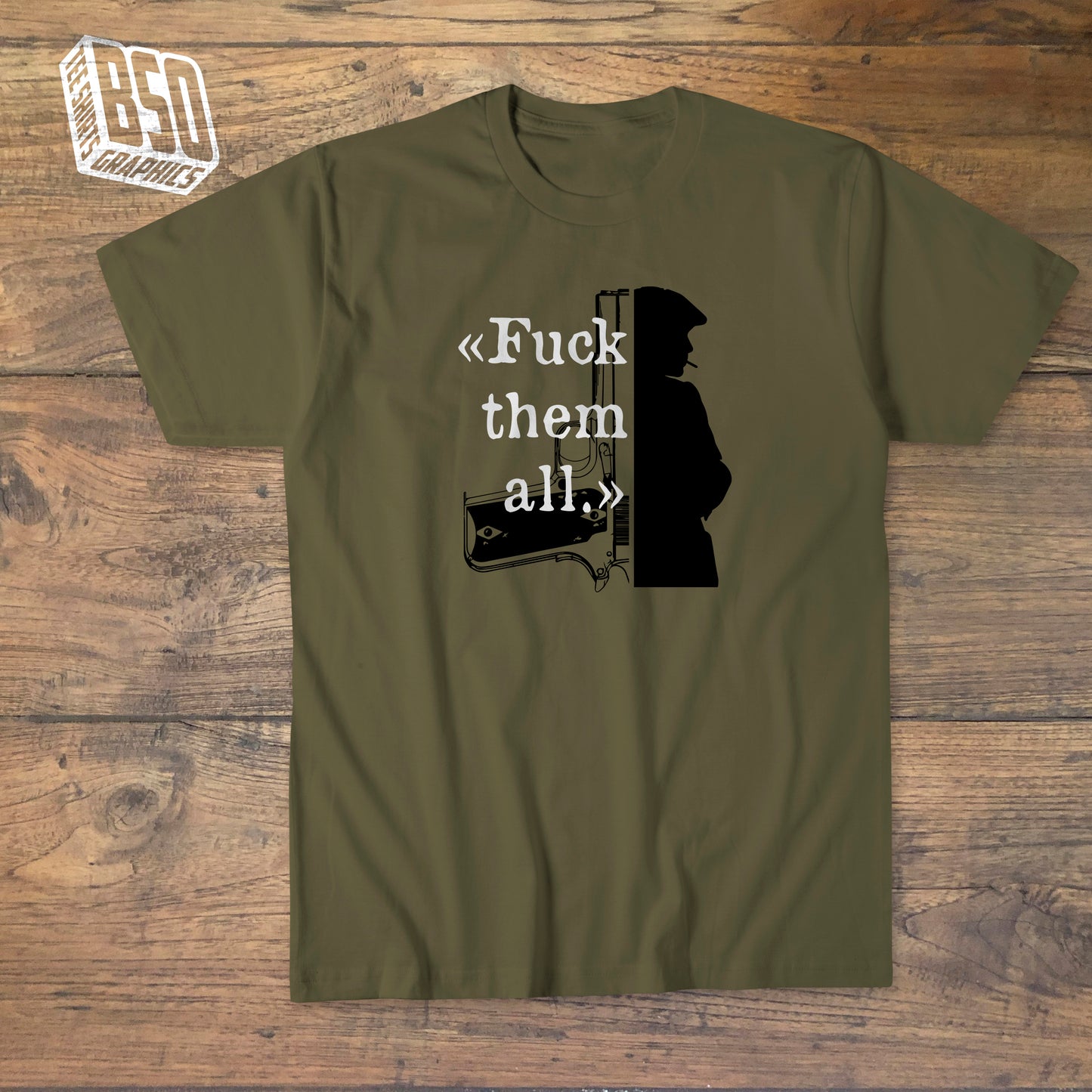 Tee-shirt "Peaky Blinders - F*** them all"