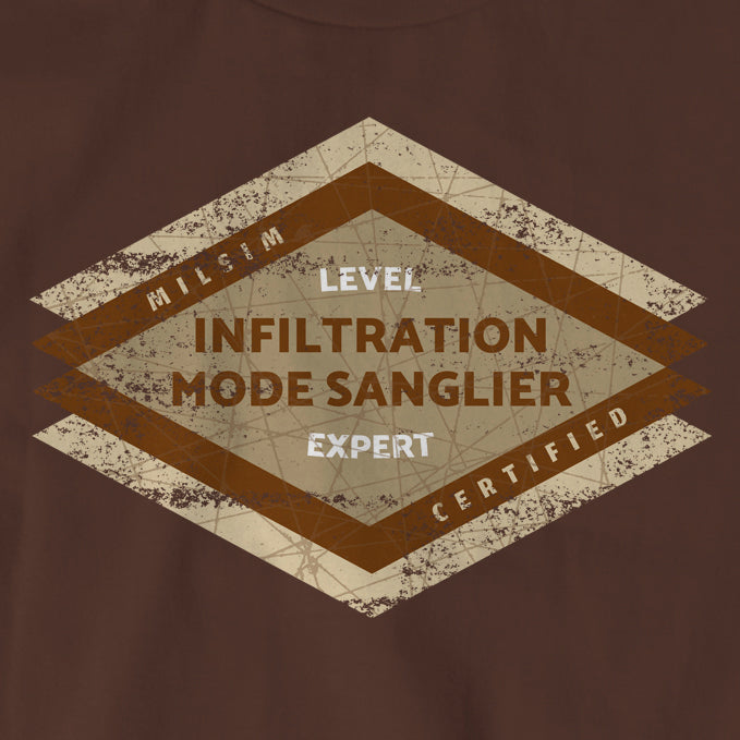 Tee-shirt MILSIM Certified "Mode sanglier"
