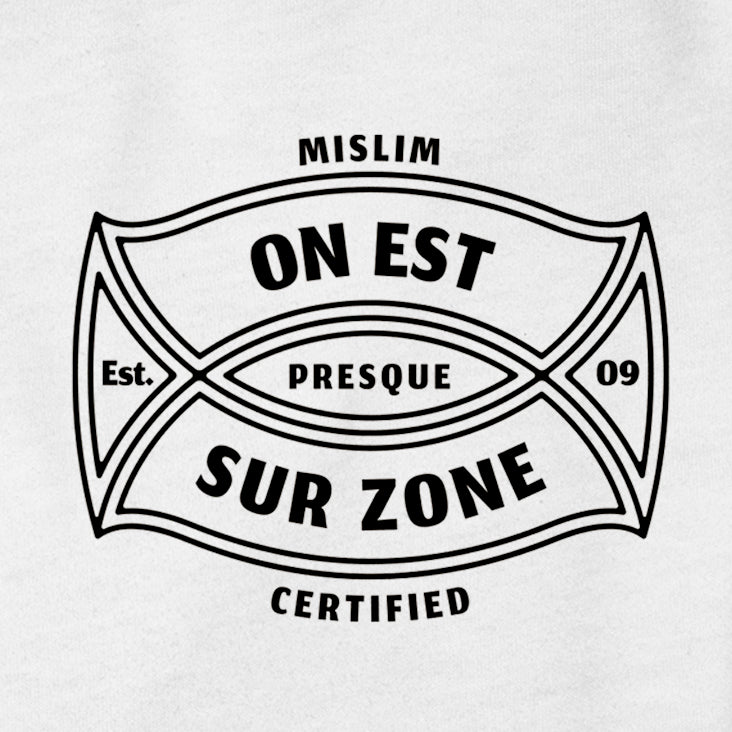 Tee-shirt Mi-SLIM Certified "Presque sur zone"